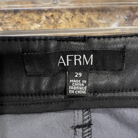 AFRM Faux Leather Pant - Picture 5 of 5